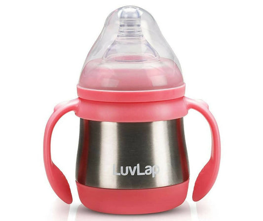 LuvLap Steel Feeding Baby Bottle -  USA, Australia, Canada 