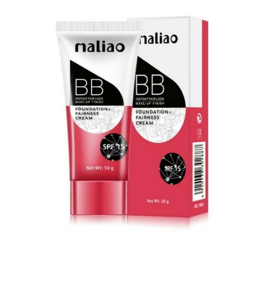 Maliao Professional Bb Instant Fair Look Makeup Finish Foundation + Fairness Cream