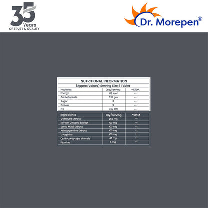 Dr. Morepen Testo Boost Tablets