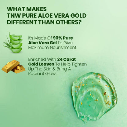 The Natural Wash Pure Aloe Vera Gold Gel