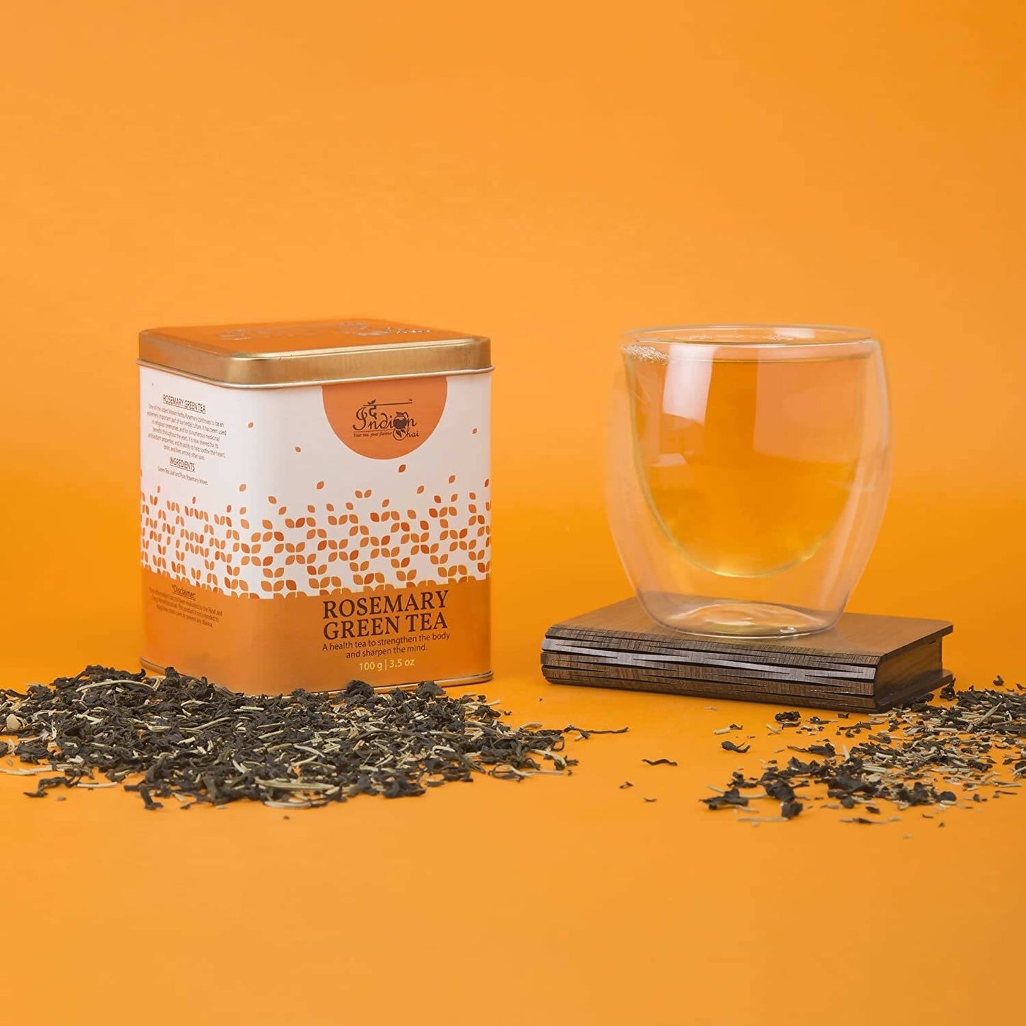 The Indian Chai - Rosemary Green Tea