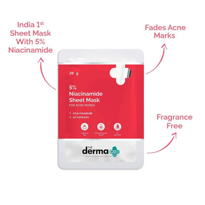 The Derma Co 5% Niacinamide Sheet Mask