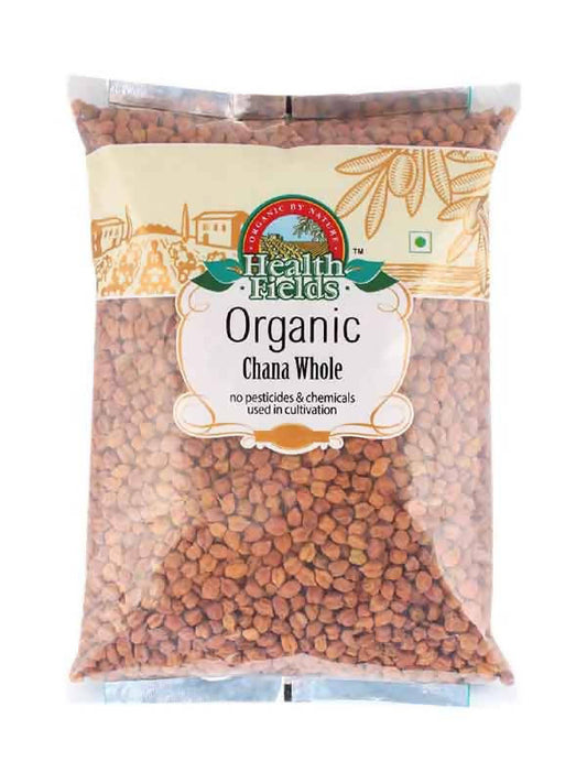 Health Fields Organic Chana Whole - 1KG