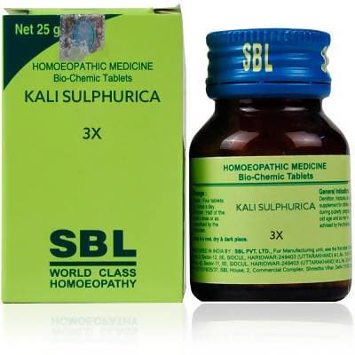 SBL Homeopathy Kali Sulphuricum / Sulphurica Tablet