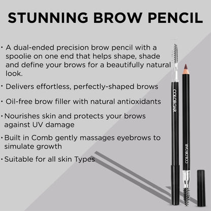 Colorbar Stunning Brow Pencil New Chestnut - [001]