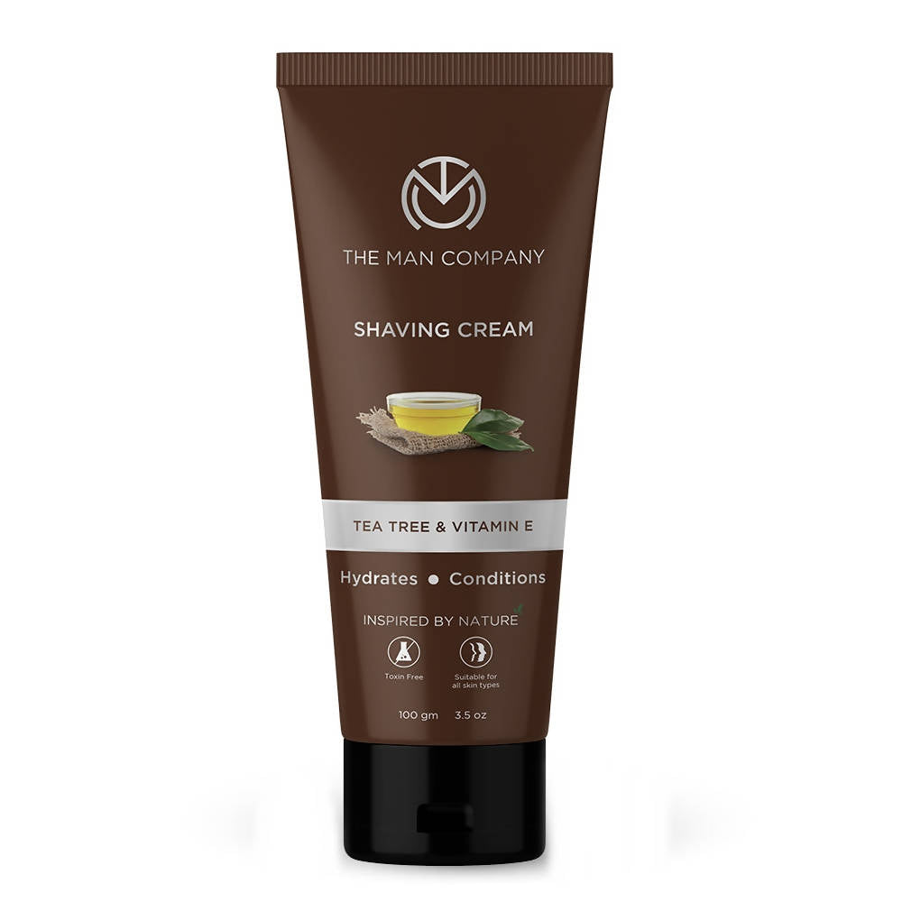 The Man Company Shaving Cream Tea Tree & Vitamin E - BUDEN