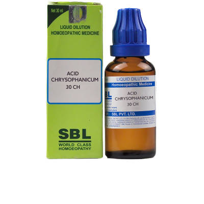 SBL Homeopathy Acid Chrysophanicum Dilution 30CH