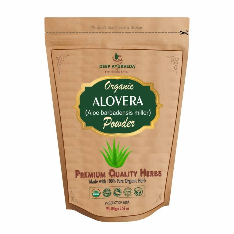 Deep Ayurveda Organic Aloevera Powder - usa canada australia