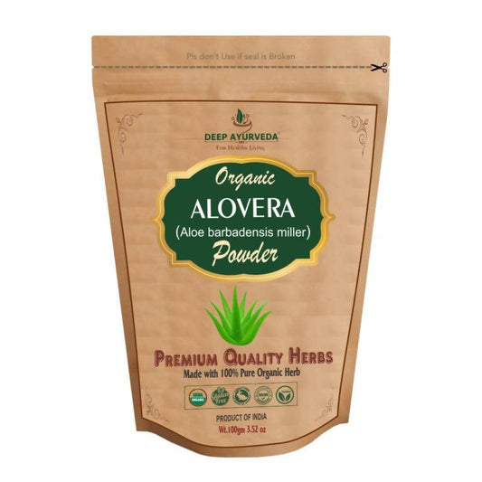 Deep Ayurveda Organic Aloevera Powder - usa canada australia