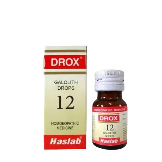 Haslab Homeopathy Drox 12 Galolith Drops