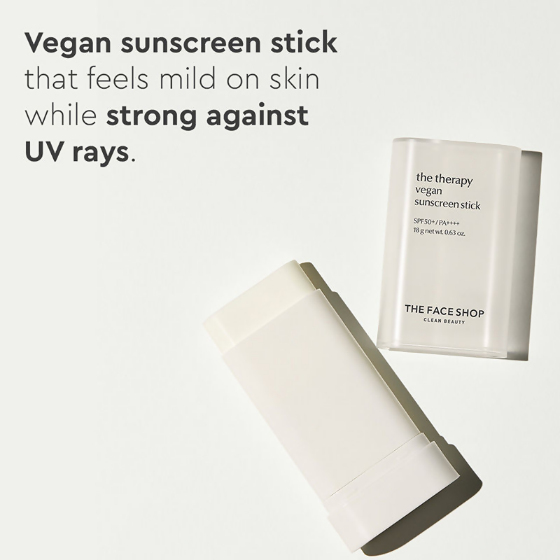 The Face Shop The Therapy Vegan Sunscreen Stick SPF 50+
