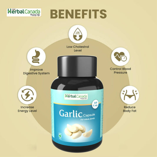 Herbal Canada Garlic Capsules