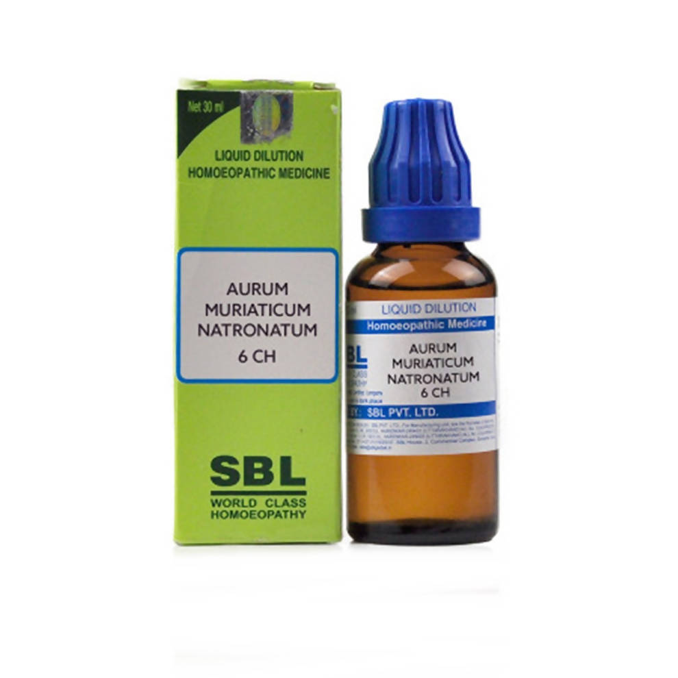 SBL Homeopathy Aurum Muriaticum Natronatum Dilution