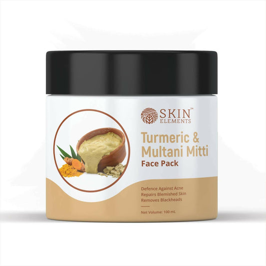 Skin Elements Turmeric and Multani Mitti Face Pack - BUDNE