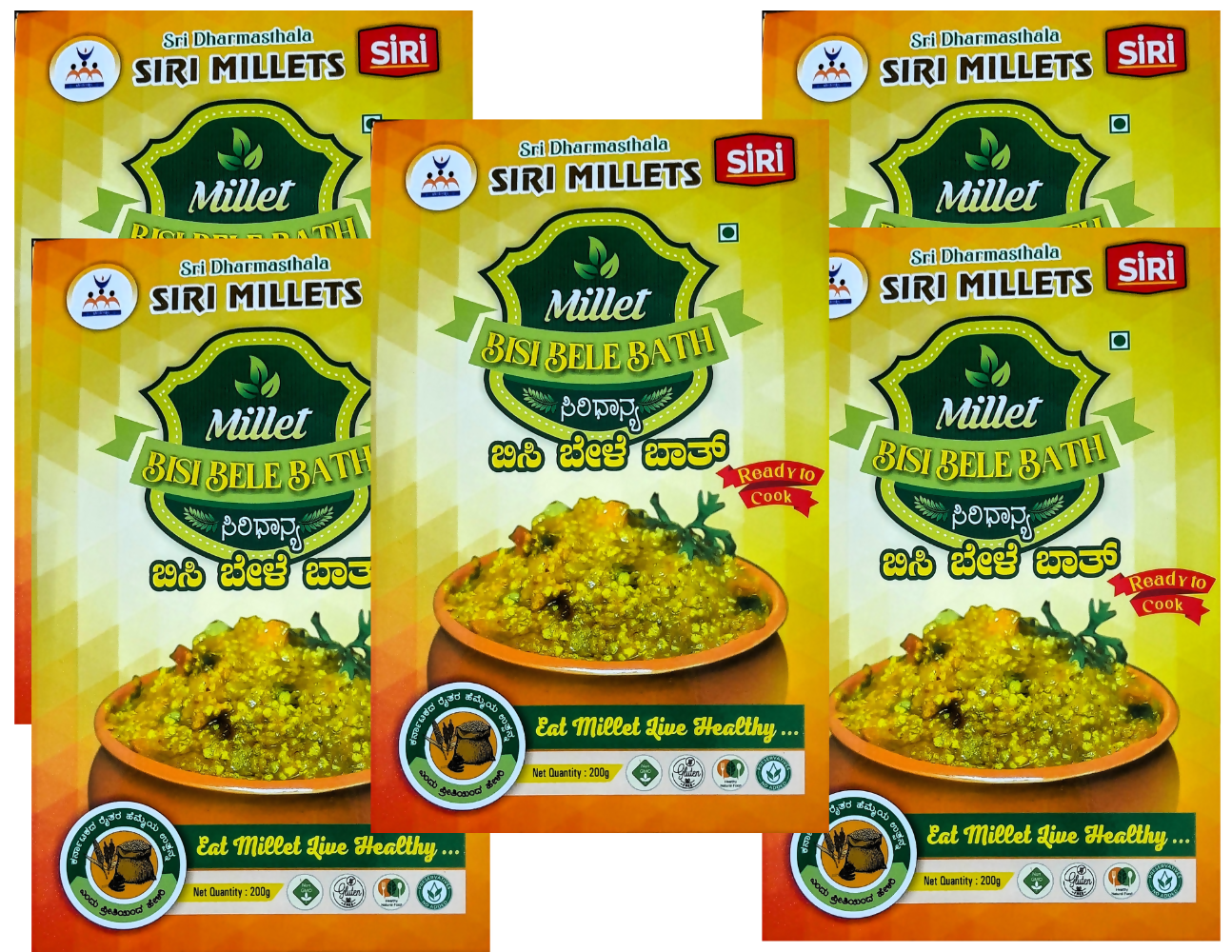 Siri Millets Browntop Bisi Bele Bath -  buy in usa 