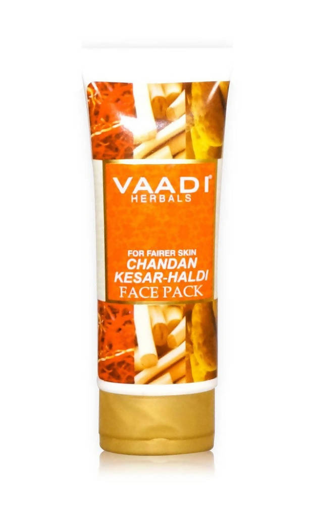 Vaadi Herbals Chandan Kesar Haldi Face Pack