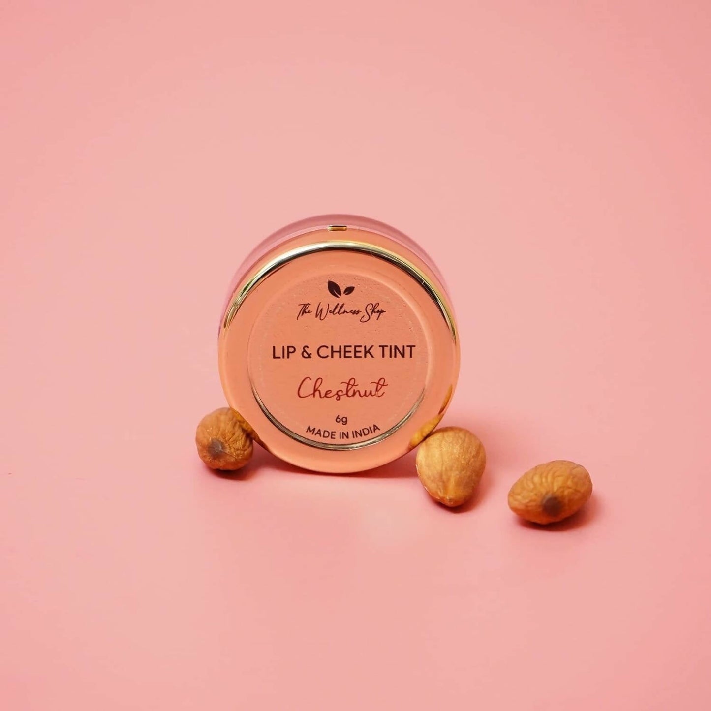 The Wellness Shop Lip & Cheek Tint (Chestnut) Lip Balm