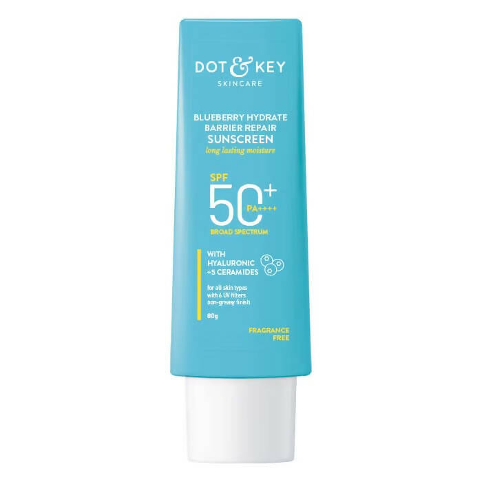 Dot & Key Blueberry Hydrating Barrier Repair Face Sunscreen SPF 50+ - BUDNE