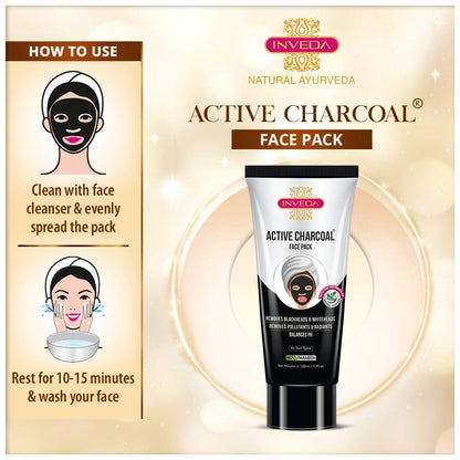 Inveda Active Charcoal Face Cleanser