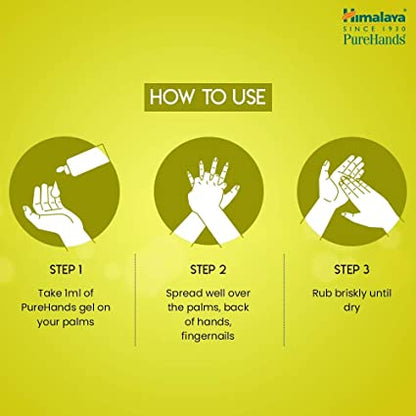 Himalaya Pure Hands Hand Sanitizer (Lemon)