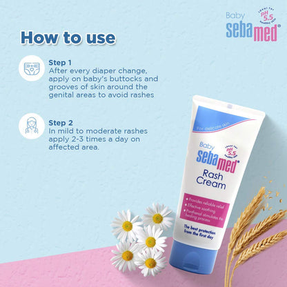 Sebamed Baby Rash Cream For Kids PH 5.5- 100ML