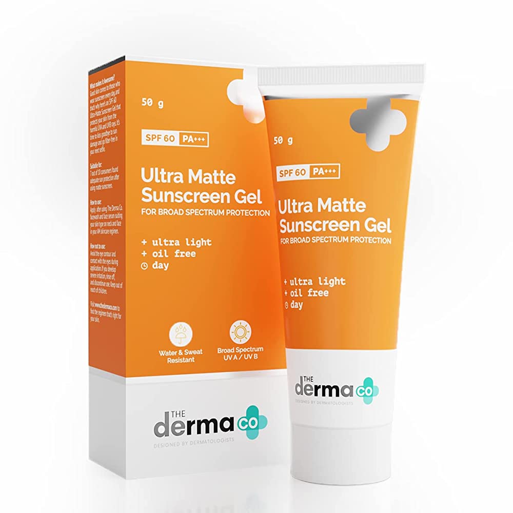 The Derma Co Ultra Matte Sunscreen Gel for Broad Spectrum Protection - buy in USA, Australia, Canada