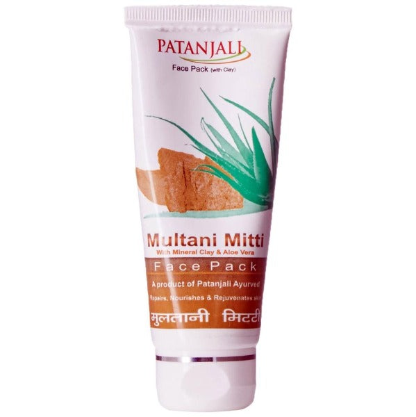 Patanjali Aloevera Multani Mitti Face Pack 60 gm