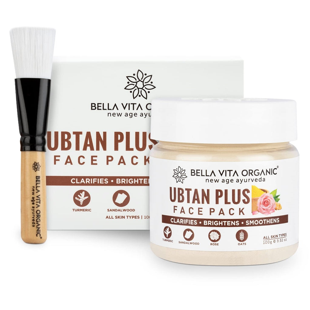 Bella Vita Organic Ubtan Plus Face Glow Pack - BUDNE