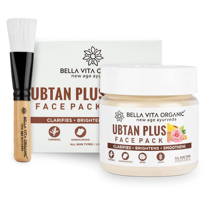 Bella Vita Organic Ubtan Plus Face Glow Pack - BUDNE