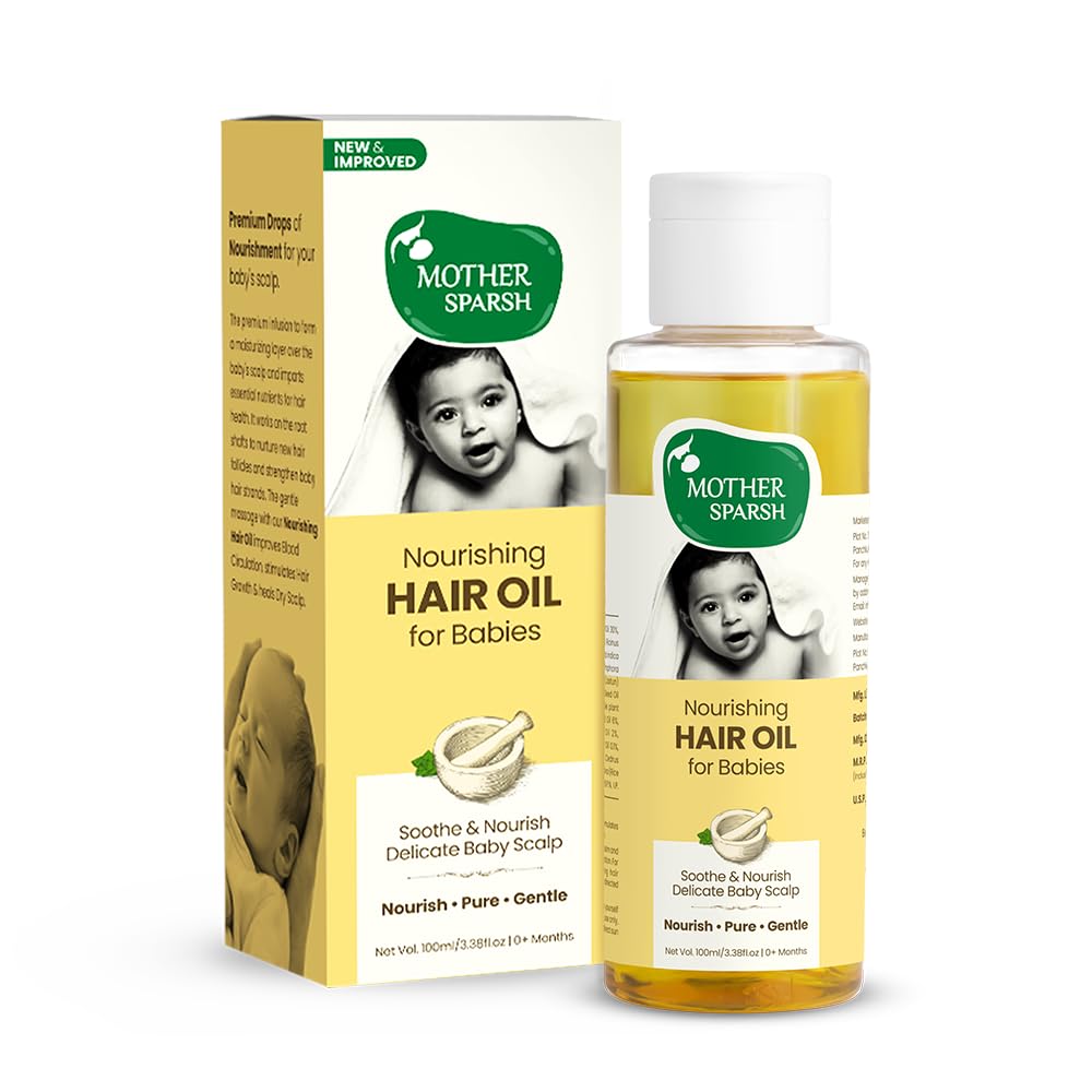Mother Sparsh Baby Hair Oil -  USA, Australia, Canada 