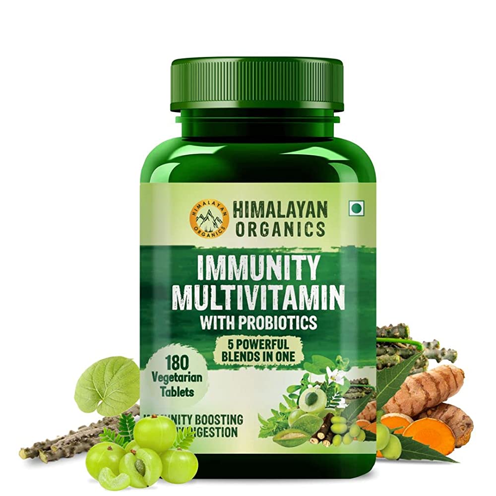 Himalayan Organics Immunity Multivitamin with Probiotics Tablets -  usa australia canada 