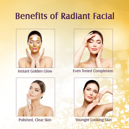 Lotus Herbals Radiant Gold Cellular Glow Facial Kit