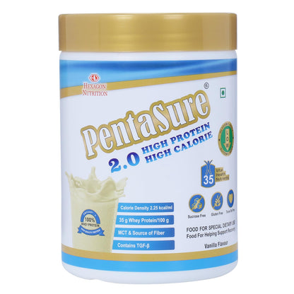 PentaSure 2.0 High Protein Powder - Vanilla Flavor - BUDNE