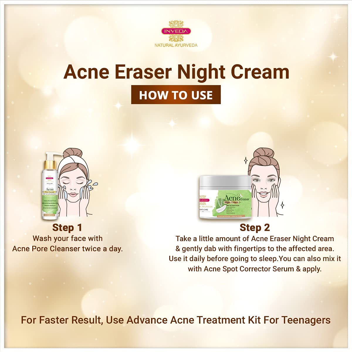 Inveda Acne Eraser Night Cream