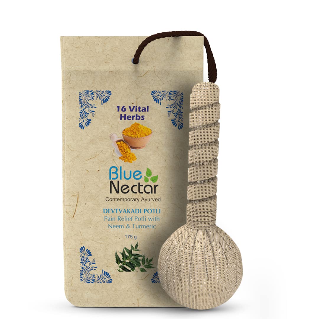 Blue Nectar devtvakadi Potli Pain Relief with Neem & Turmeric