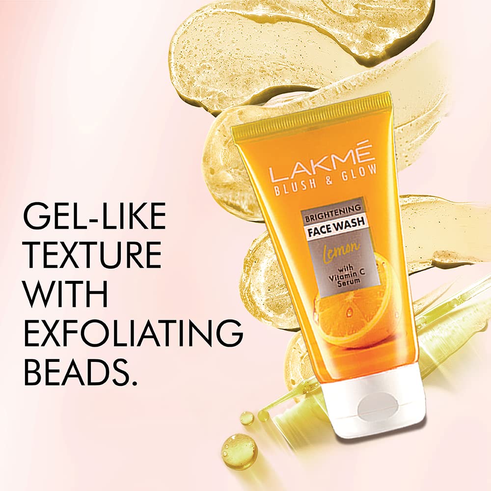 Lakme Blush & Glow Lemon Freshness Gel Face Wash