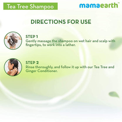 Mamaearth Tea Tree Shampoo & Onion Hair Oil