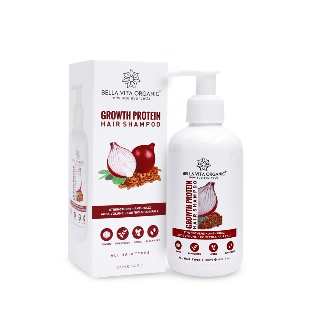 Bella Vita Organic Growth Protein Shampoo -  USA 