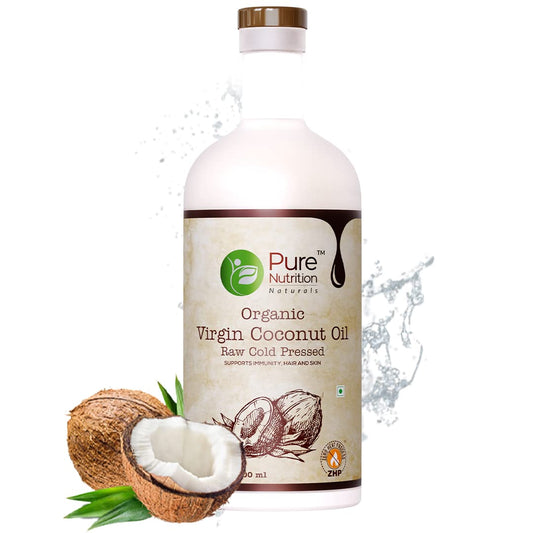 Pure Nutrition Cold Pressed Raw Virgin Coconut Oil - BUDNE