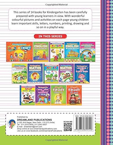 Dreamland Kindergarten English Practice Book