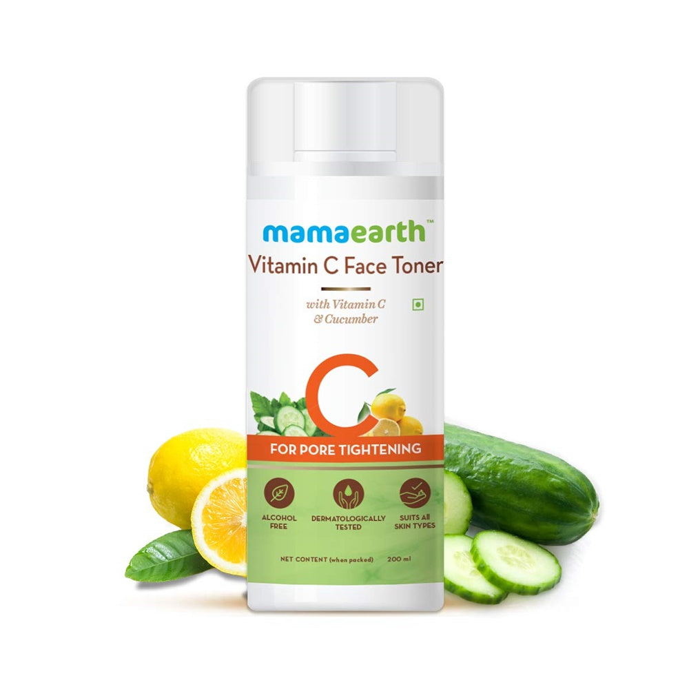 Mamaearth Vitamin C Face Toner And Face Wash