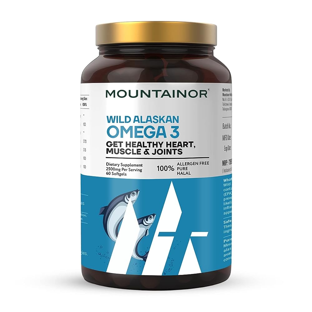 Mountainor Wild Alaska Omega-3 Soflgels - BUDEN