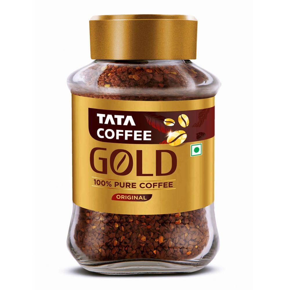 Tata Coffee Gold Original Instant & Pure Coffee - 90GM