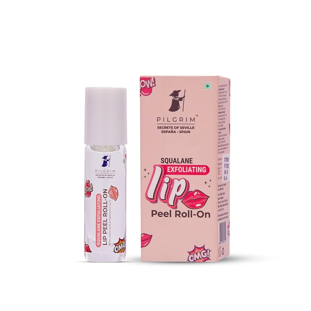 Pilgrim Squalane Exfoliating Lip Peel Roll-on - BUDNE