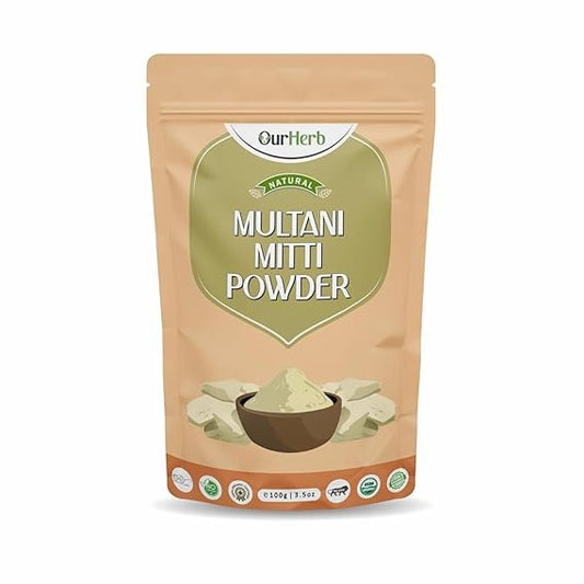 Ourherb Multani Mitti Powder for Skin & Hair - 200GM