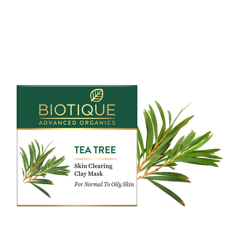 Biotique Advanced Organics Tea Tree Skin Clearing Clay Mask