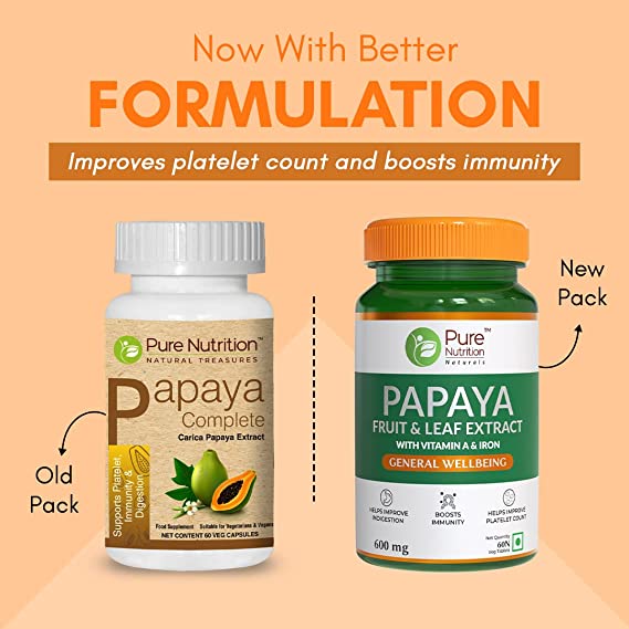 Pure Nutrition Papaya Complete Capsules