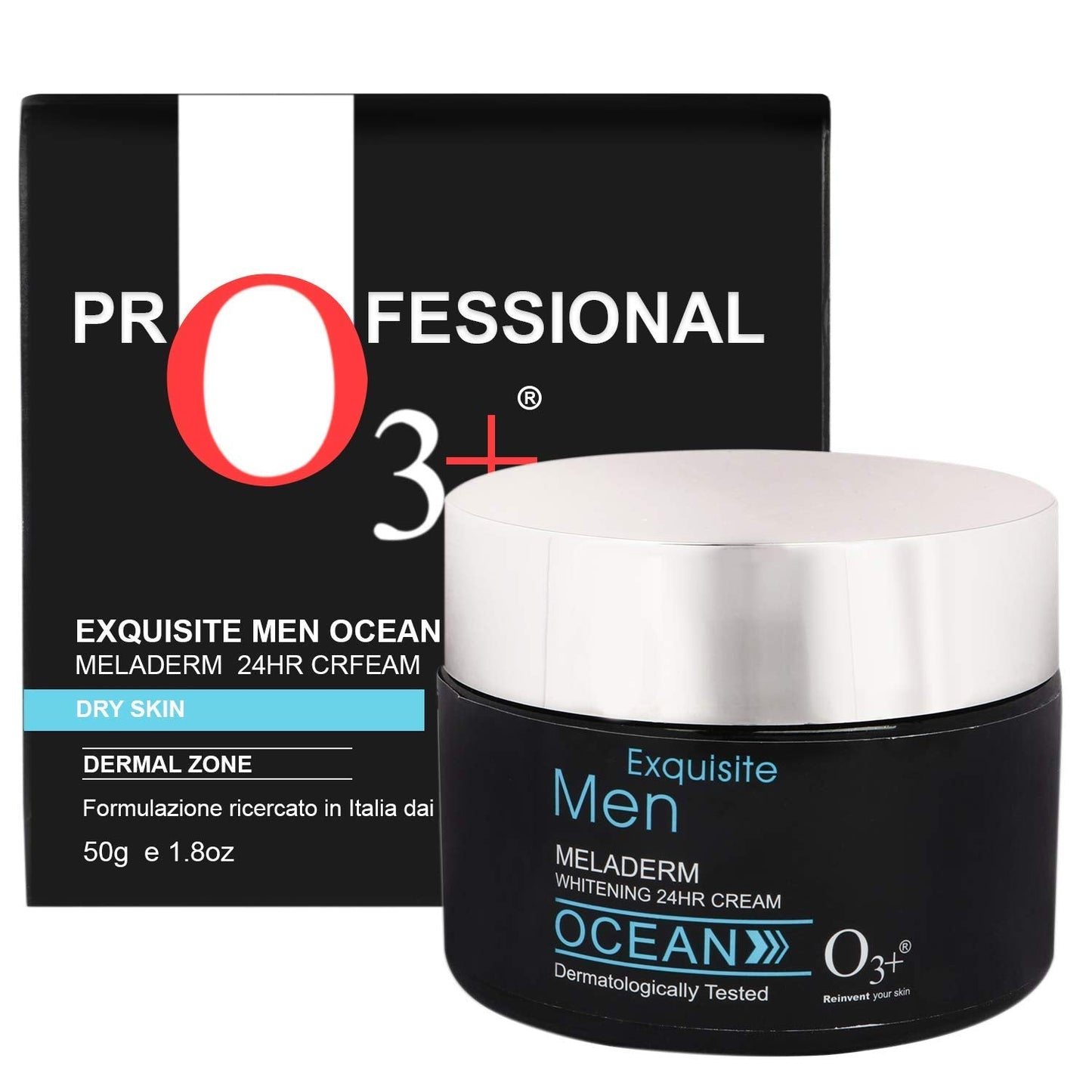 Professional O3+ Ocean Men Meladerm Whitening 24 Hr Cream -  USA 