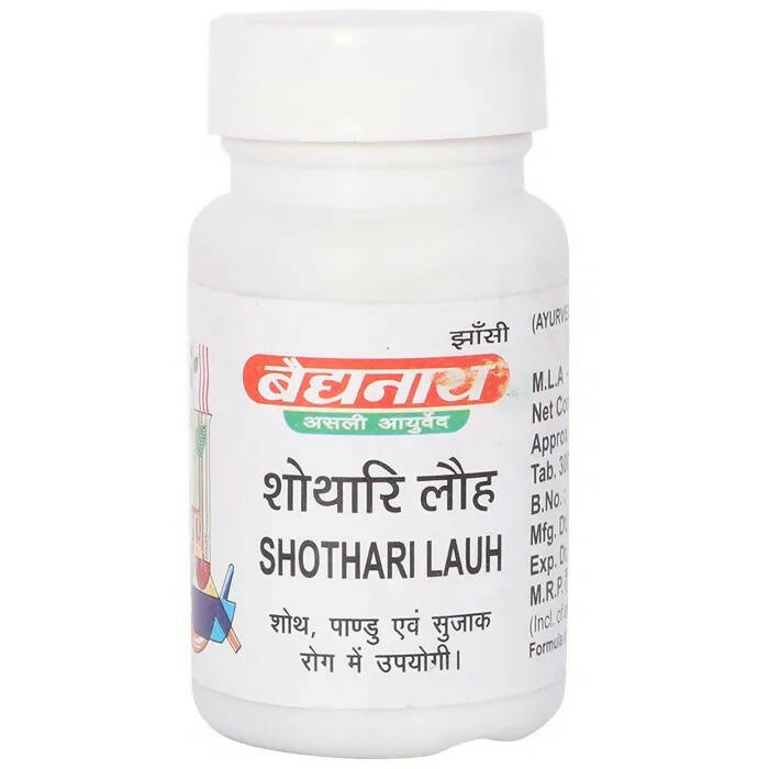 Baidyanath Jhansi Shothari Lauh Tablets