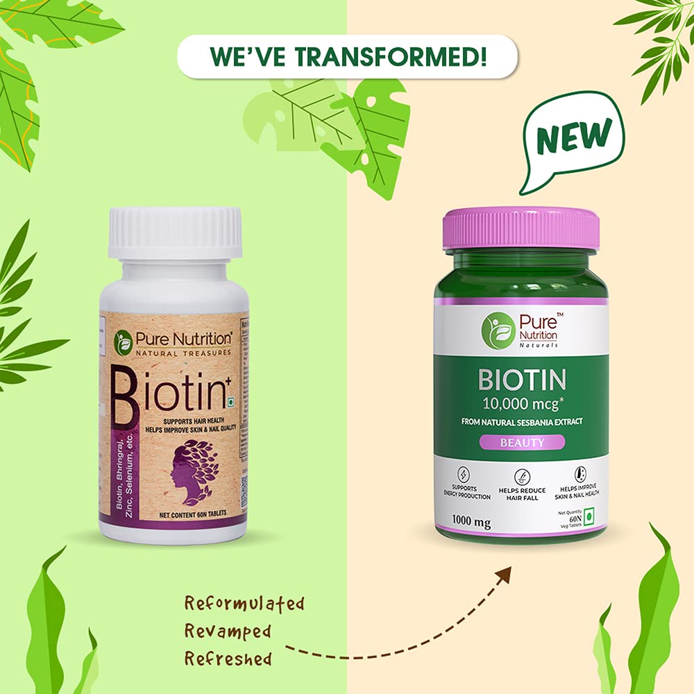 Pure Nutrition Biotin Plus Tablets